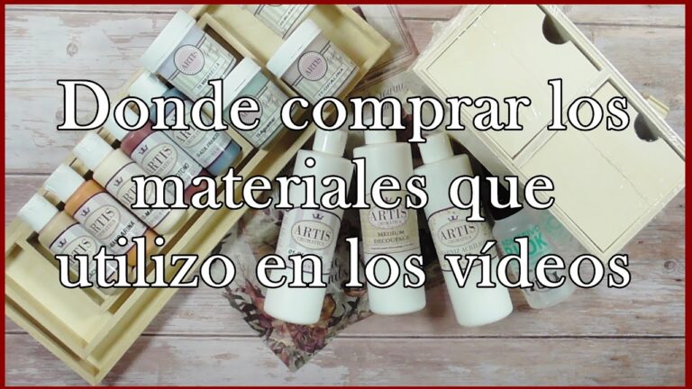 Guía de tiendas para comprar productos de manualidades en Valencia